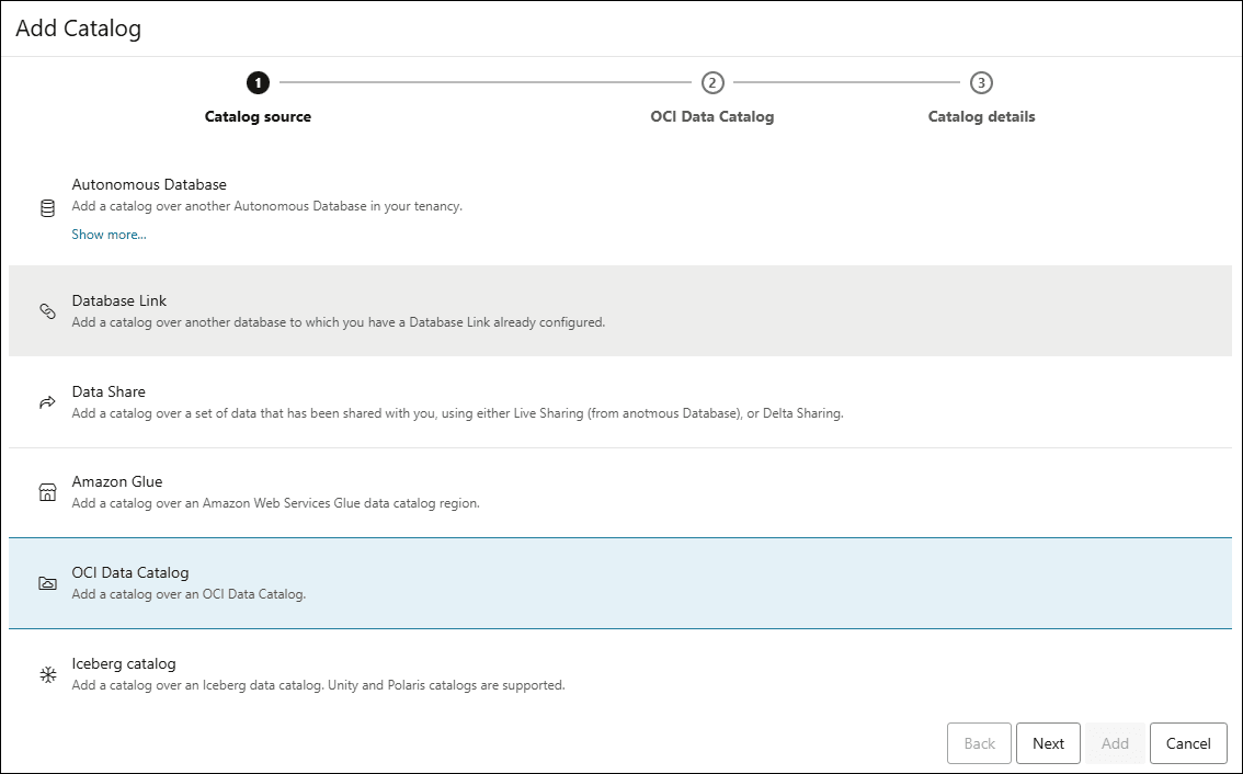 Description of catalog-source-oci.png follows Description of catalog-source-oci.png follows